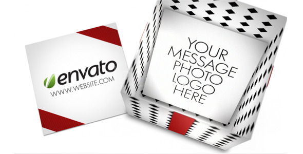 After Effects Project Gift Box Opening Animation Template After